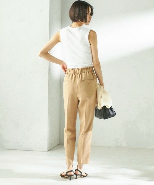 SHIPS / シップス タンクトップ | 〈洗濯機可能〉コットン ベア テレコ リブ タンクトップ | 詳細3