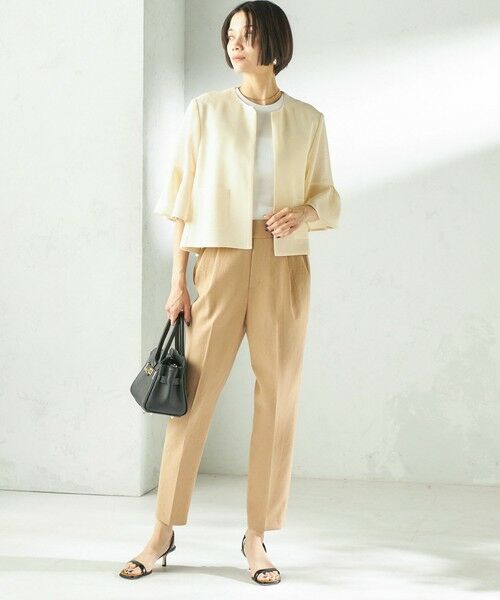 SHIPS / シップス タンクトップ | 〈洗濯機可能〉コットン ベア テレコ リブ タンクトップ | 詳細9