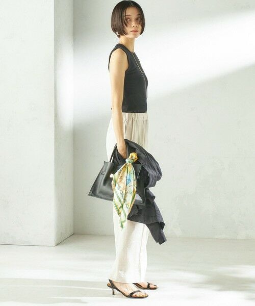 SHIPS / シップス タンクトップ | 〈洗濯機可能〉コットン ベア テレコ リブ タンクトップ | 詳細16