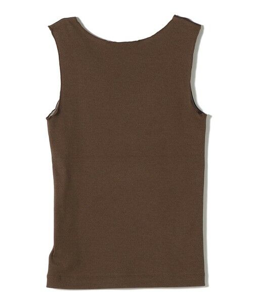 SHIPS / シップス タンクトップ | 〈手洗い可能〉布帛 ドッキング ベア テレコ タンクトップ | 詳細22
