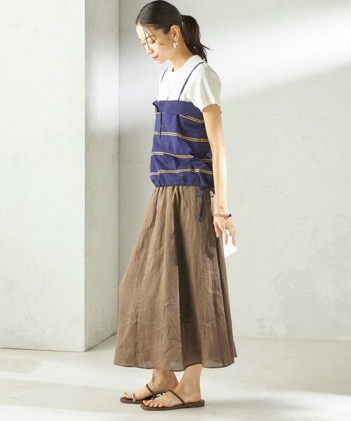 SHIPS / シップス キャミソール・チューブトップ | 《予約》【SHIPS別注】crinkle crinkle crinkle:〈洗濯機可能〉POLO CAMI | 詳細10