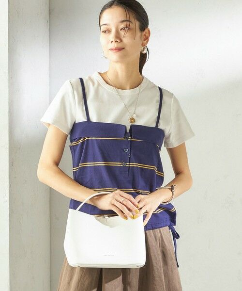 SHIPS / シップス キャミソール・チューブトップ | 《予約》【SHIPS別注】crinkle crinkle crinkle:〈洗濯機可能〉POLO CAMI | 詳細13