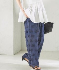 SHIPS / シップス その他パンツ | 《予約》【SHIPS別注】crinkle crinkle crinkle:〈手洗い可能〉3D 刺繍 ワイド パンツ