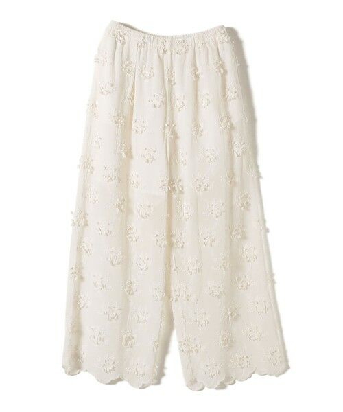 SHIPS / シップス その他パンツ | 《予約》【SHIPS別注】crinkle crinkle crinkle:〈手洗い可能〉3D 刺繍 ワイド パンツ | 詳細9