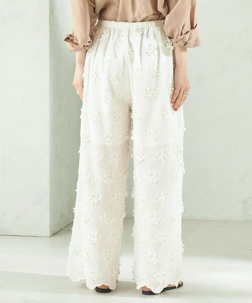 SHIPS / シップス その他パンツ | 《予約》【SHIPS別注】crinkle crinkle crinkle:〈手洗い可能〉3D 刺繍 ワイド パンツ | 詳細13