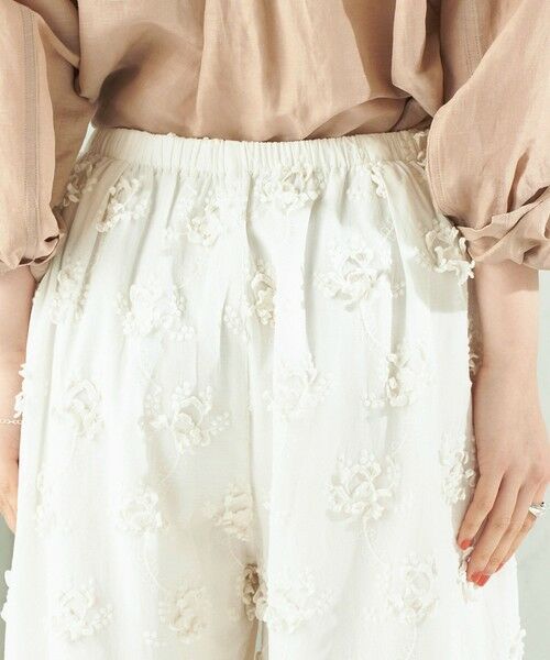 SHIPS / シップス その他パンツ | 《予約》【SHIPS別注】crinkle crinkle crinkle:〈手洗い可能〉3D 刺繍 ワイド パンツ | 詳細15