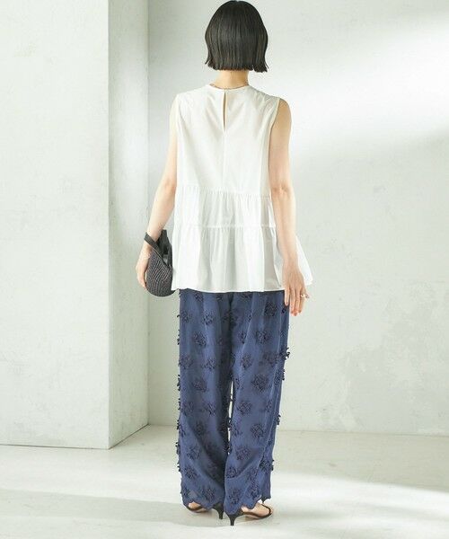 SHIPS / シップス その他パンツ | 《予約》【SHIPS別注】crinkle crinkle crinkle:〈手洗い可能〉3D 刺繍 ワイド パンツ | 詳細19