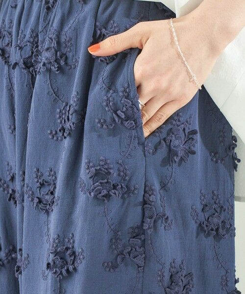 SHIPS / シップス その他パンツ | 《予約》【SHIPS別注】crinkle crinkle crinkle:〈手洗い可能〉3D 刺繍 ワイド パンツ | 詳細25