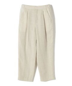 SHIPS / シップス その他パンツ | SHIPS Primary Navy Label:麻混 テーパード パンツ（セットアップ対応）