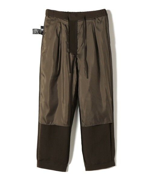 SHIPS / シップス その他パンツ | SHIPS Primary Navy Label:麻混 テーパード パンツ（セットアップ対応） | 詳細3