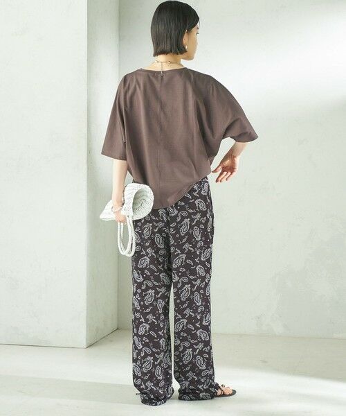 SHIPS / シップス その他パンツ | 《予約》【SHIPS別注】TICCA×manipuri:〈手洗い可能〉プリント パンツ | 詳細3