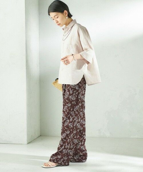 SHIPS / シップス その他パンツ | 《予約》【SHIPS別注】TICCA×manipuri:〈手洗い可能〉プリント パンツ | 詳細23