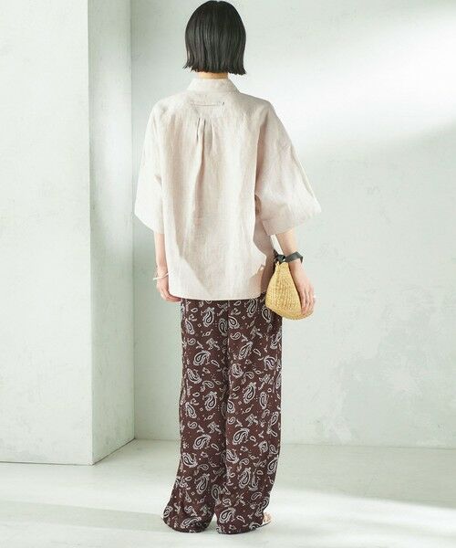 SHIPS / シップス その他パンツ | 《予約》【SHIPS別注】TICCA×manipuri:〈手洗い可能〉プリント パンツ | 詳細24