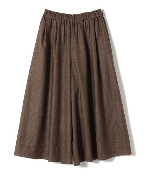 SHIPS / シップス ショート・ハーフ・半端丈パンツ | 《予約》〈接触冷感/UVカット/吸水速乾/洗濯機可能〉SUUSUU ギャザー フレア  ワイドパンツ | 詳細19