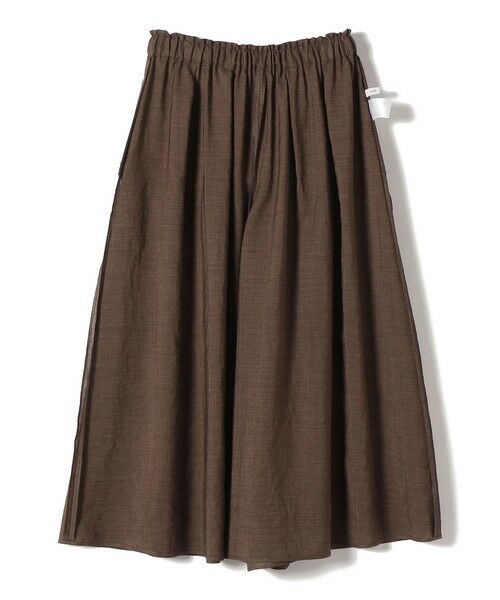 SHIPS / シップス ショート・ハーフ・半端丈パンツ | 《予約》〈接触冷感/UVカット/吸水速乾/洗濯機可能〉SUUSUU ギャザー フレア  ワイドパンツ | 詳細22