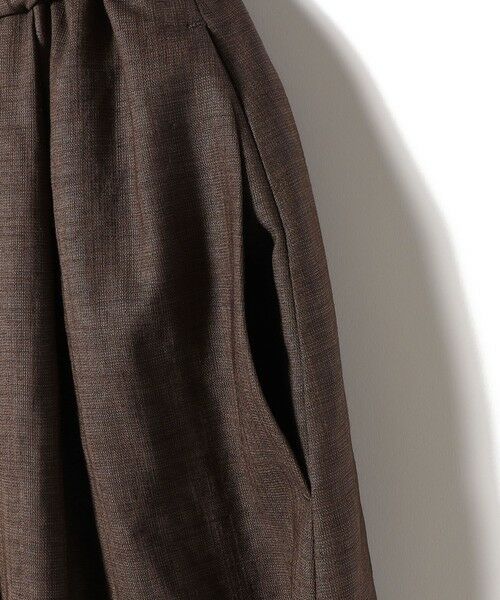 SHIPS / シップス ショート・ハーフ・半端丈パンツ | 《予約》〈接触冷感/UVカット/吸水速乾/洗濯機可能〉SUUSUU ギャザー フレア  ワイドパンツ | 詳細24