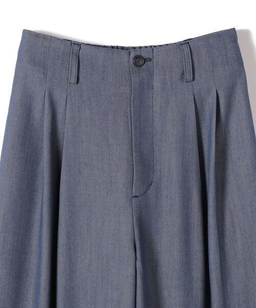 SHIPS / シップス その他パンツ | 《予約》〈接触冷感 / UVカット/ 手洗い可能〉スマート イージー デニム ライク タック パンツ | 詳細21