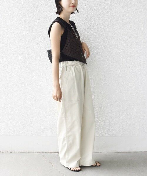 SHIPS / シップス カーゴパンツ | 《予約》【WEB限定】〈洗濯機可能〉ドロスト ベイカー パンツ | 詳細4