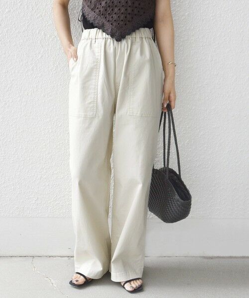 SHIPS / シップス カーゴパンツ | 《予約》【WEB限定】〈洗濯機可能〉ドロスト ベイカー パンツ | 詳細5