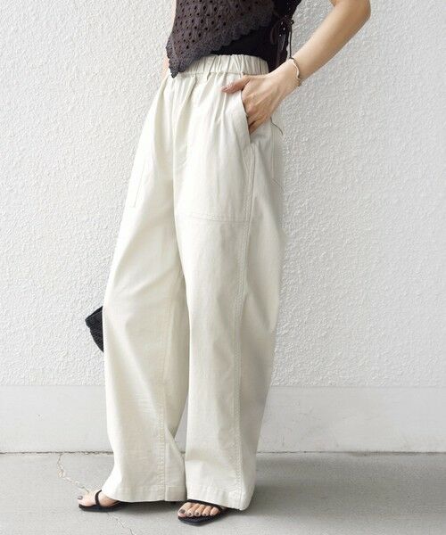 SHIPS / シップス カーゴパンツ | 《予約》【WEB限定】〈洗濯機可能〉ドロスト ベイカー パンツ | 詳細6