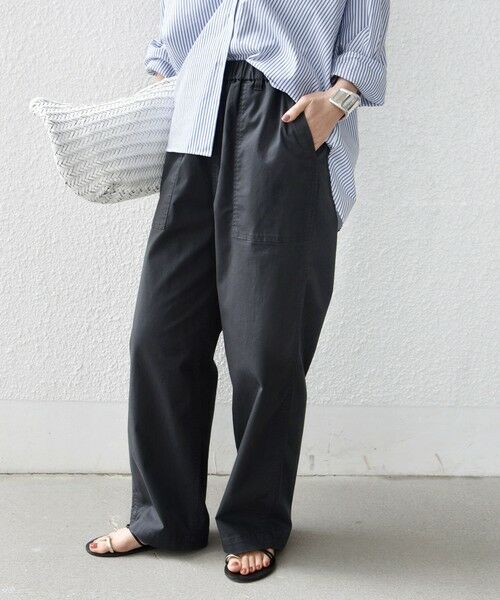 SHIPS / シップス カーゴパンツ | 《予約》【WEB限定】〈洗濯機可能〉ドロスト ベイカー パンツ | 詳細16