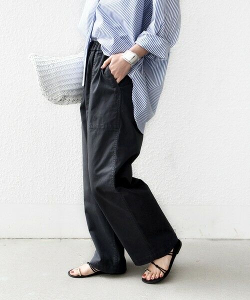 SHIPS / シップス カーゴパンツ | 《予約》【WEB限定】〈洗濯機可能〉ドロスト ベイカー パンツ | 詳細17