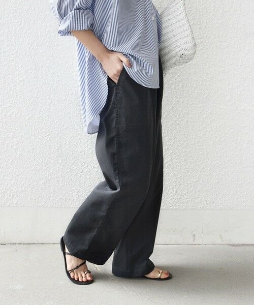 SHIPS / シップス カーゴパンツ | 《予約》【WEB限定】〈洗濯機可能〉ドロスト ベイカー パンツ | 詳細20