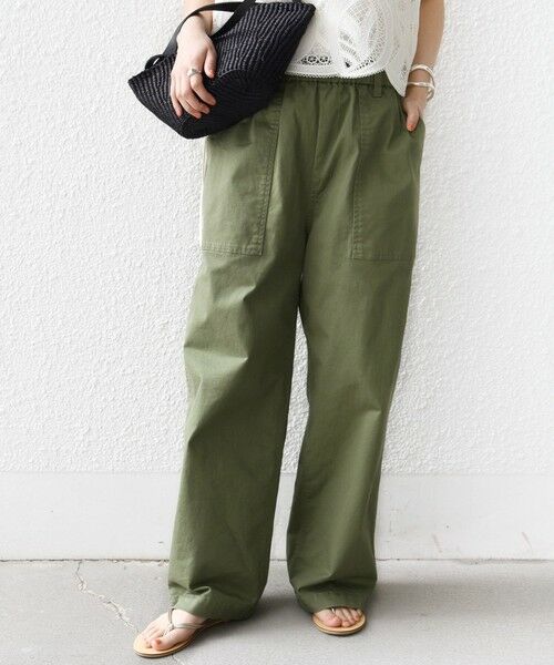 SHIPS / シップス カーゴパンツ | 《予約》【WEB限定】〈洗濯機可能〉ドロスト ベイカー パンツ | 詳細27