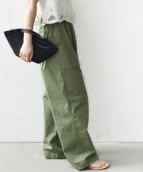 SHIPS / シップス カーゴパンツ | 《予約》【WEB限定】〈洗濯機可能〉ドロスト ベイカー パンツ | 詳細30