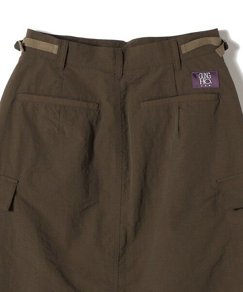 SHIPS / シップス ロング・マキシ丈スカート | 《予約》【SHIPS別注】GUNG HO:〈洗濯機可能〉SLD カーゴ スカート | 詳細17