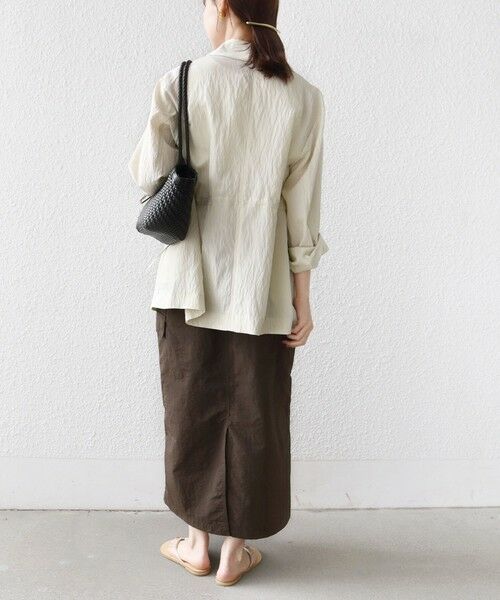 SHIPS / シップス ロング・マキシ丈スカート | 《予約》【SHIPS別注】GUNG HO:〈洗濯機可能〉SLD カーゴ スカート | 詳細3