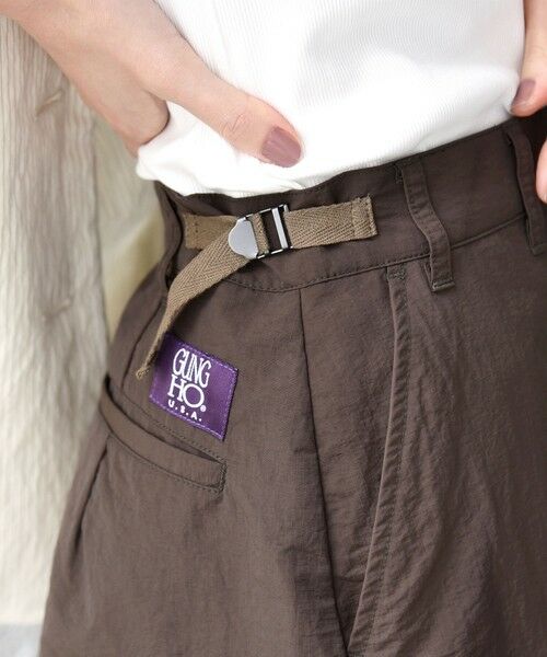 SHIPS / シップス ロング・マキシ丈スカート | 《予約》【SHIPS別注】GUNG HO:〈洗濯機可能〉SLD カーゴ スカート | 詳細8