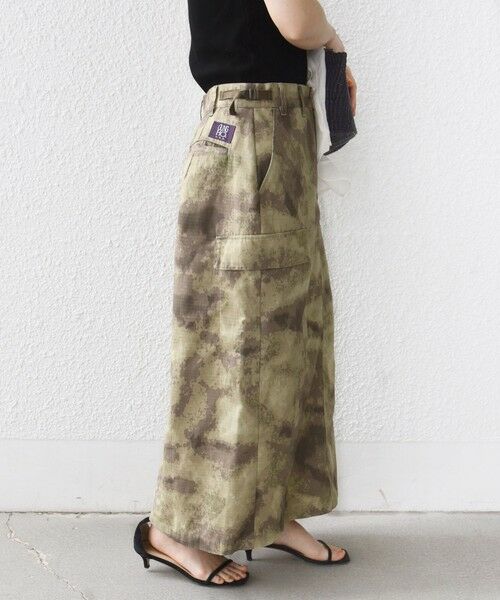 SHIPS / シップス ロング・マキシ丈スカート | 《予約》【SHIPS別注】GUNG HO:〈洗濯機可能〉CAMO柄 カーゴ スカート | 詳細11