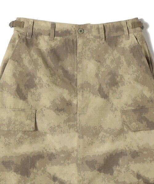 SHIPS / シップス ロング・マキシ丈スカート | 《予約》【SHIPS別注】GUNG HO:〈洗濯機可能〉CAMO柄 カーゴ スカート | 詳細17