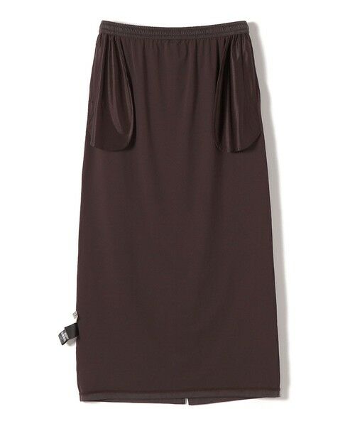 SHIPS / シップス ミニ・ひざ丈スカート | 《予約》〈手洗い可能〉フィブリル ジャージー ロング スカート | 詳細27