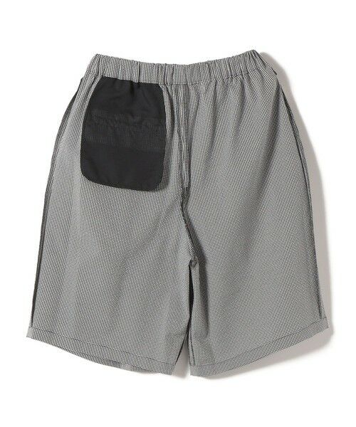 SHIPS / シップス ショート・ハーフ・半端丈パンツ | 〈手洗い可能〉ギンガム サッカー ドロスト ショート パンツ | 詳細12