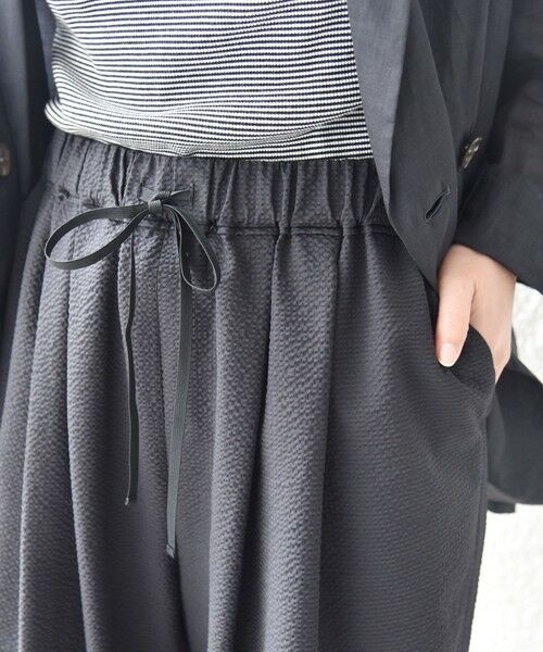 SHIPS / シップス ショート・ハーフ・半端丈パンツ | 〈手洗い可能〉ギンガム サッカー ドロスト ショート パンツ | 詳細28