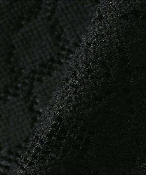 SHIPS / シップス ブルゾン | SHIPS Primary Navy Label:〈手洗い可能〉幾何学 ラッセル レース ブルゾン | 詳細8