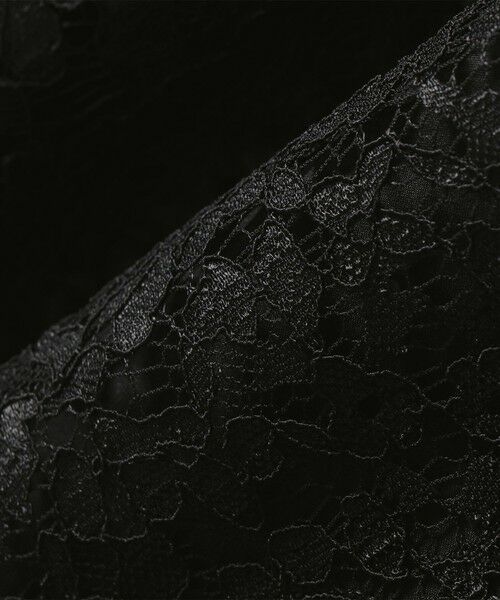 SHIPS / シップス ロング・マキシ丈ワンピース | kaene:コード レース パフ スリーブ ワンピース | 詳細1