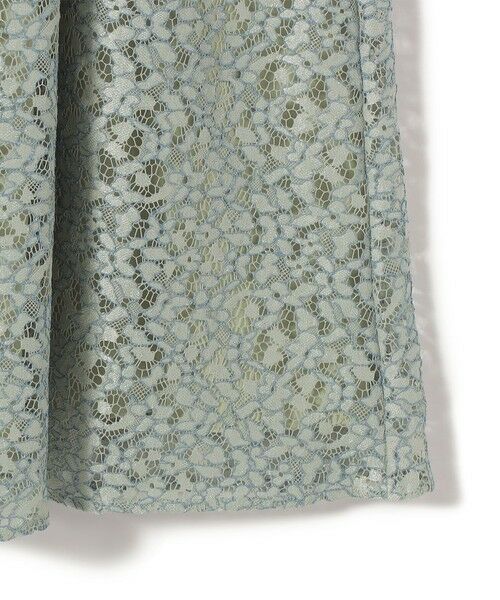 SHIPS / シップス ロング・マキシ丈ワンピース | kaene:コード レース パフ スリーブ ワンピース | 詳細8