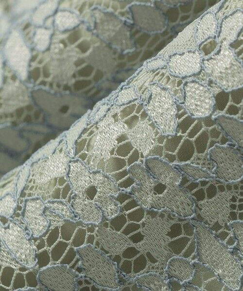 SHIPS / シップス ロング・マキシ丈ワンピース | kaene:コード レース パフ スリーブ ワンピース | 詳細9