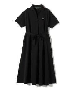 SHIPS / シップス ロング・マキシ丈ワンピース | LACOSTE:〈洗濯機可能〉スキッパー ポロ マキシ ワンピース