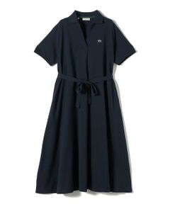 SHIPS / シップス ロング・マキシ丈ワンピース | LACOSTE:〈洗濯機可能〉スキッパー ポロ マキシ ワンピース