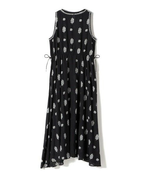 SHIPS / シップス ロング・マキシ丈ワンピース | 《予約》【SHIPS別注】Fanaka:〈手洗い可能〉フラワー プリント 刺繍 ワンピース | 詳細9