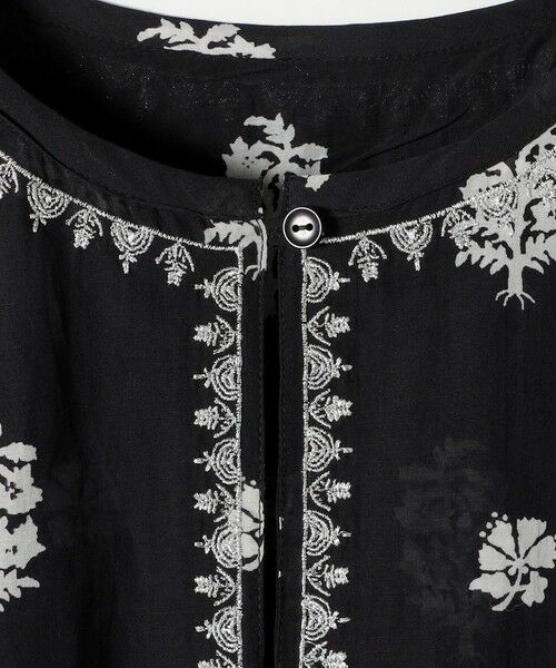 SHIPS / シップス ロング・マキシ丈ワンピース | 《予約》【SHIPS別注】Fanaka:〈手洗い可能〉フラワー プリント 刺繍 ワンピース | 詳細11