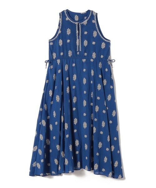 SHIPS / シップス ロング・マキシ丈ワンピース | 《予約》【SHIPS別注】Fanaka:〈手洗い可能〉フラワー プリント 刺繍 ワンピース | 詳細26