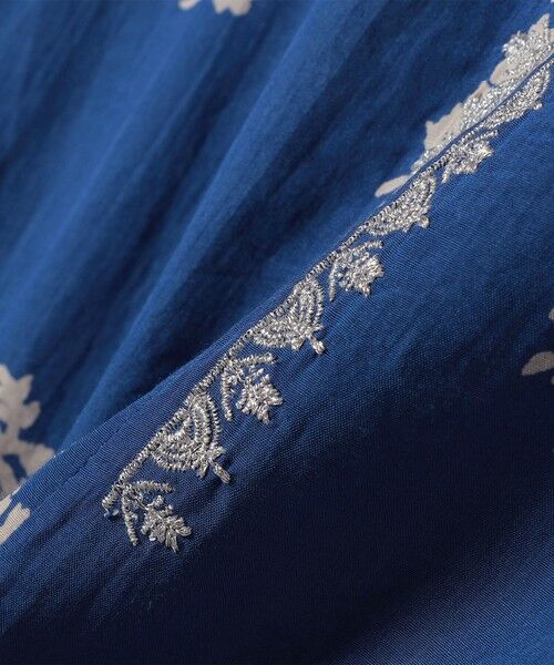 SHIPS / シップス ロング・マキシ丈ワンピース | 《予約》【SHIPS別注】Fanaka:〈手洗い可能〉フラワー プリント 刺繍 ワンピース | 詳細27