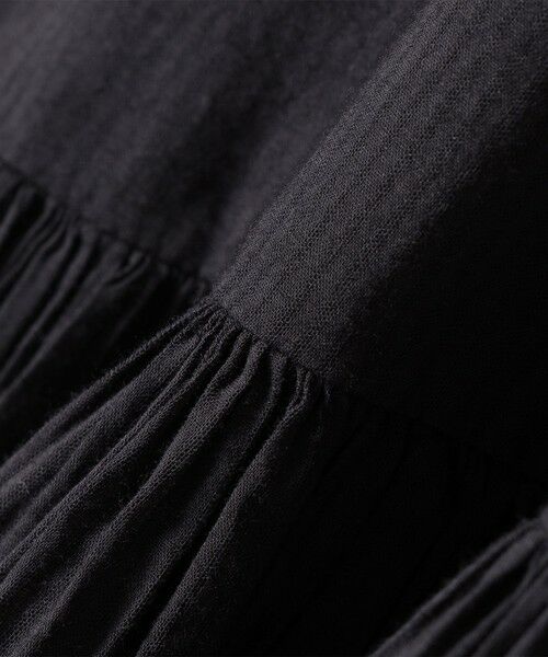 SHIPS / シップス ロング・マキシ丈ワンピース | 《予約》【SHIPS別注】Fanaka:〈手洗い可能〉ストライプ ドビー 羽織 ワンピース | 詳細7