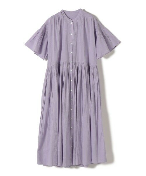 SHIPS / シップス ロング・マキシ丈ワンピース | 《予約》【SHIPS別注】Fanaka:〈手洗い可能〉ストライプ ドビー 羽織 ワンピース | 詳細20