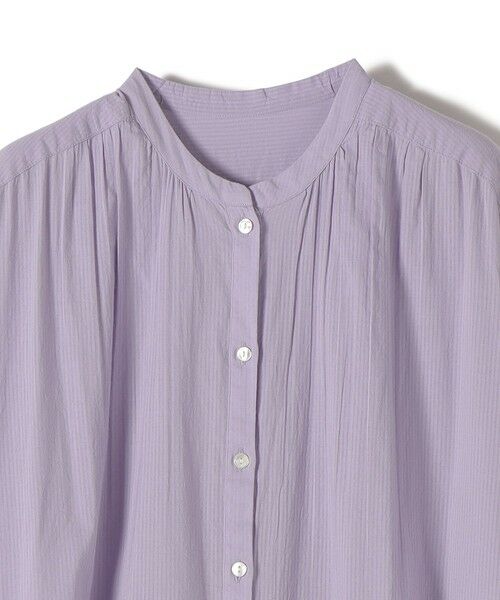 SHIPS / シップス ロング・マキシ丈ワンピース | 《予約》【SHIPS別注】Fanaka:〈手洗い可能〉ストライプ ドビー 羽織 ワンピース | 詳細22